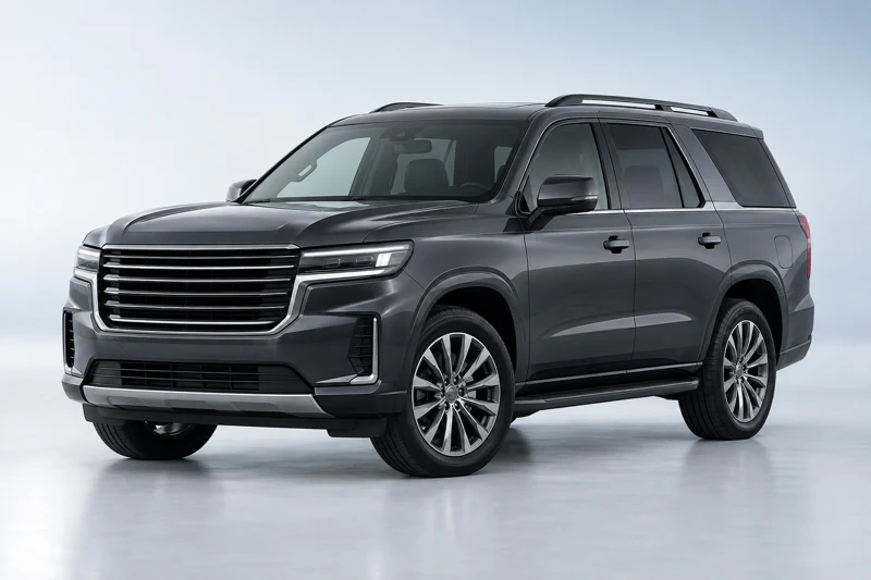 Illustration der Fahrzeugkategorie Premium-SUV auf Anfrage